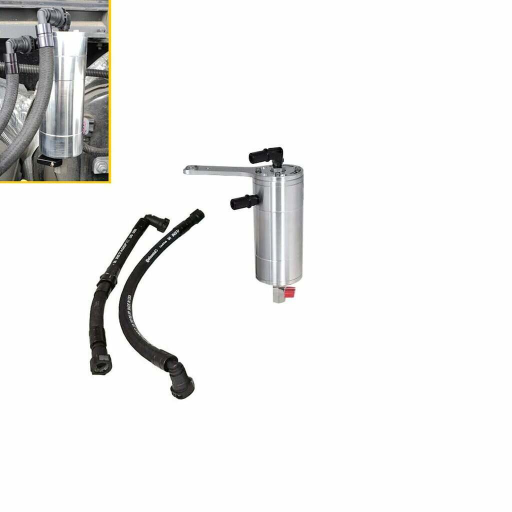 UPR 14-18 GM Chevrolet GMC Truck 6.2L Pro Series Single Valve Oil Catch Can Separator Plug N Play - 5030-232