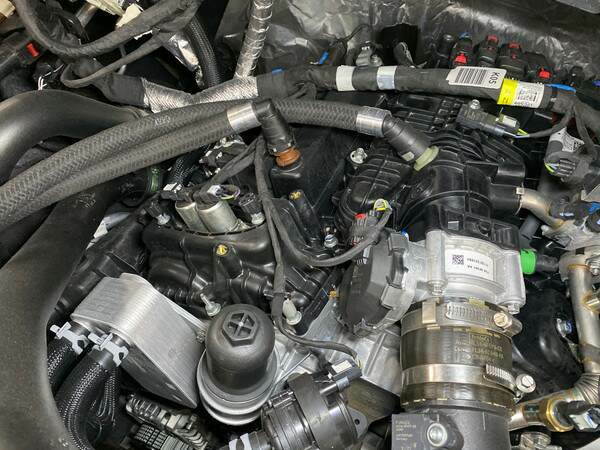UPR Plug N Play Dual Valve Oil Catch Can with CSS (2021-2025 F-150 EcoBoost / Raptor 3.5L / 2022-2024 Expedition) - 5030-276-1-CSS