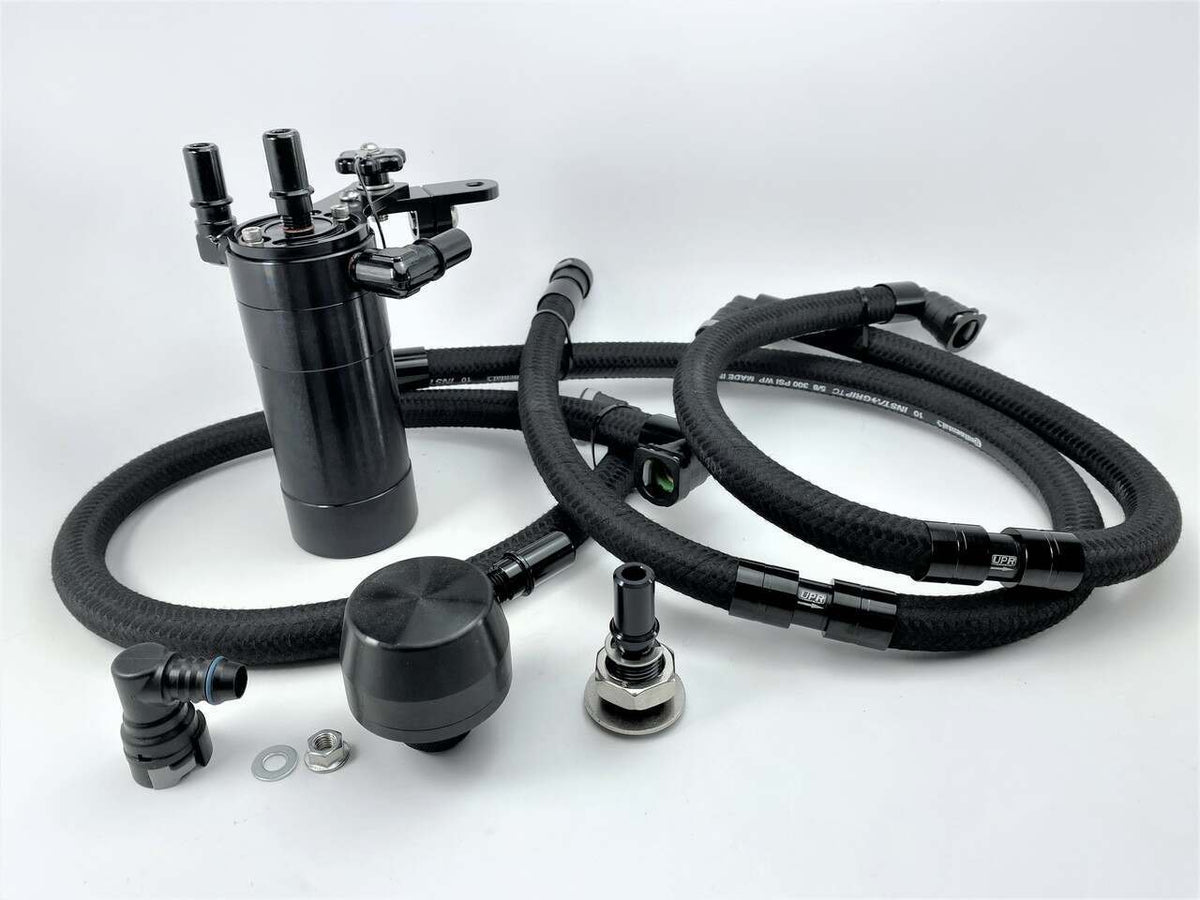 UPR Single Valve Oil Catch Can w/ CSS Plug N Play (2024-2025 Ranger Raptor) - 5030-299-1-CSS