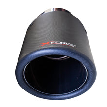 XForce Vw Golf "R" Mk7 Carbon Fibre Tips To Suit X-Force System 4" Outlet - ES-VW09-CFTIPS
