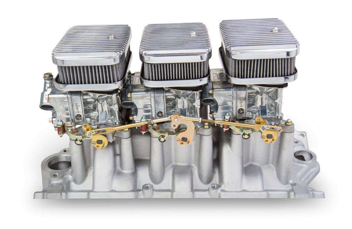 Holley Tri-Power 3x2 SBC Intake and Carburetor Kit - 300-522SA