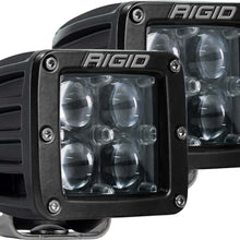 RIGID Industries Rigid D-Series Pro Led Light, Hyperspot Optic, Surface Mount, Black Housing,Pair - 504713