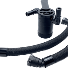 UPR Plug N Play Oil Clean Side Catch Can - Black (2024-2026 Mustang GT w/ Whipple Supercharger) - 5049-295-1-CSCC