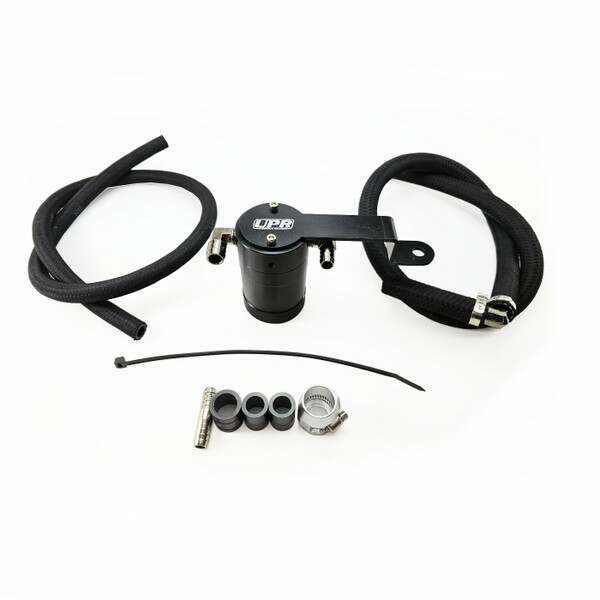 UPR Oil Separator Catch Can Plug N Play - Black (2020-2024 Kia Telluride / 2020-2024 Hyundai Pallisade 3.8L) - 5049-300-1