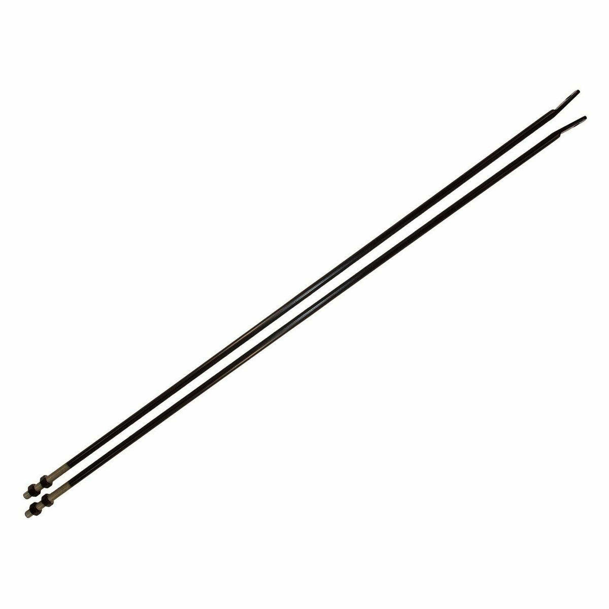 Kentrol Jeep CJ Strut Rod Kit 72-86 CJ Powdercoat Black - 50517