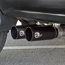 AFE Rebel Series 3 IN to 2-1/2 IN 409 Stainless Steel Cat-Back Exhaust w/Black Tip - 49-44070-B