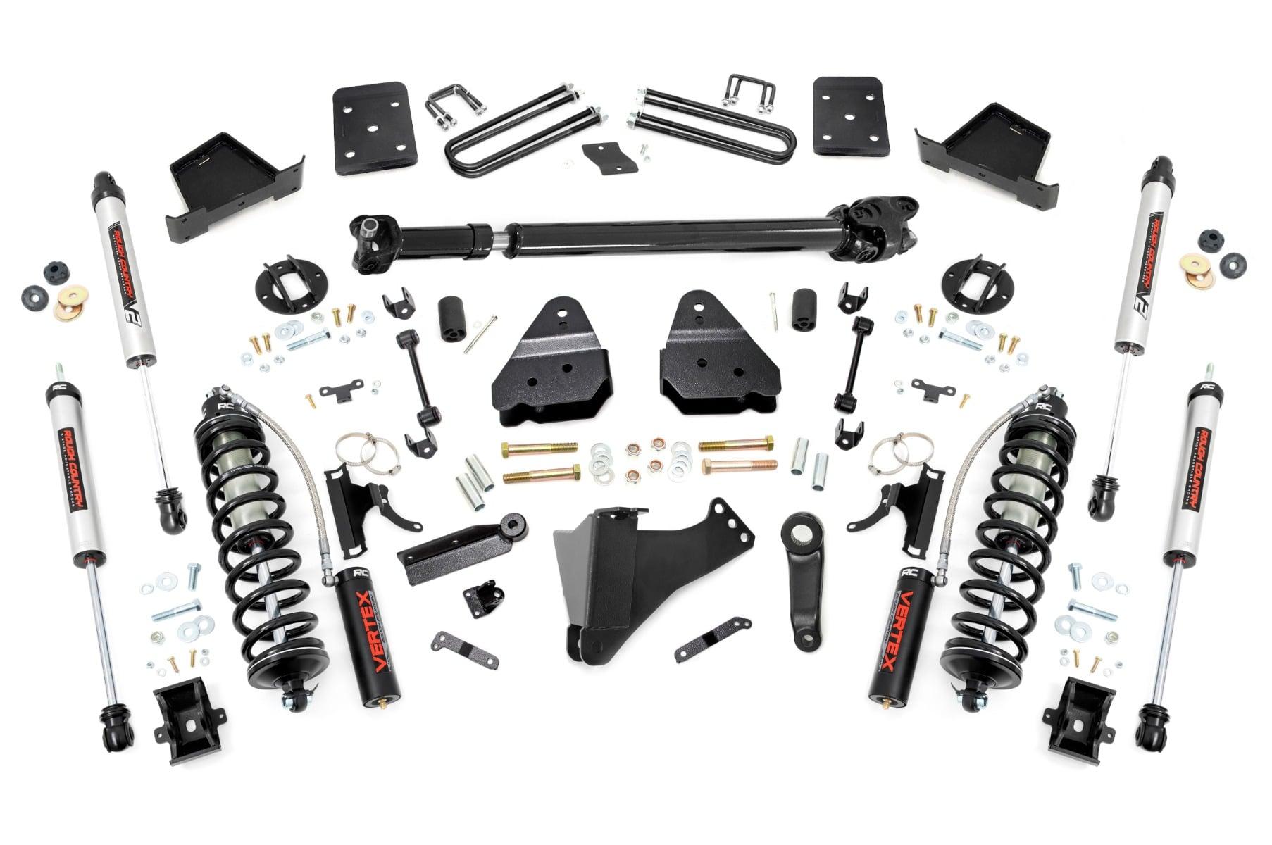 Rough Country 4.5 Inch Lift Kit FR D/S C/O V2 Ford F-250/F-350 Super Duty (17-22) (2017-2022 F-350 Super Duty, F-250 Super Duty) - 50658