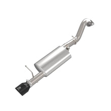 AFE Takeda 2-1/2 IN 304 Stainless Steel Axle-Back Exhaust System w/ Black Tip (2014-2019 Corolla) - 49-36083-B