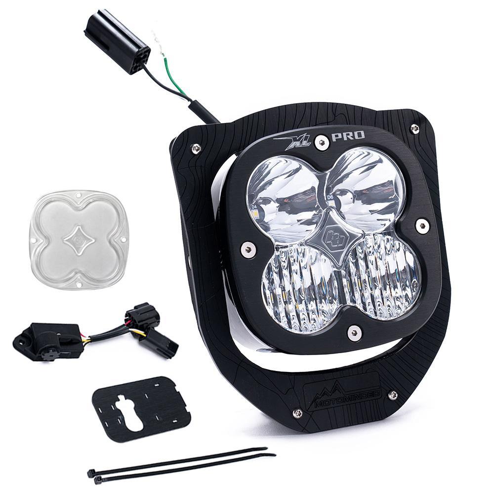 Baja Designs Husqvarna Xl Pro (D/C) Headlight Kit W/ Dimmer (2024-2025 FE350S, FE350W, FE450, FE501S, FE501W, TE150, TE250, TE300) - 507111