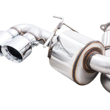 AWE Touring Edition Exhaust - Quad Chrome Silver Tips (2020-2024 Corvette C8) - 3015-42151