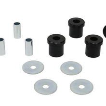 Whiteline Performance Front Control Arm Upper Bushing 91-93 Mitsubishi Whiteline (1991-2004 Montero, Montero Sport) - W52969