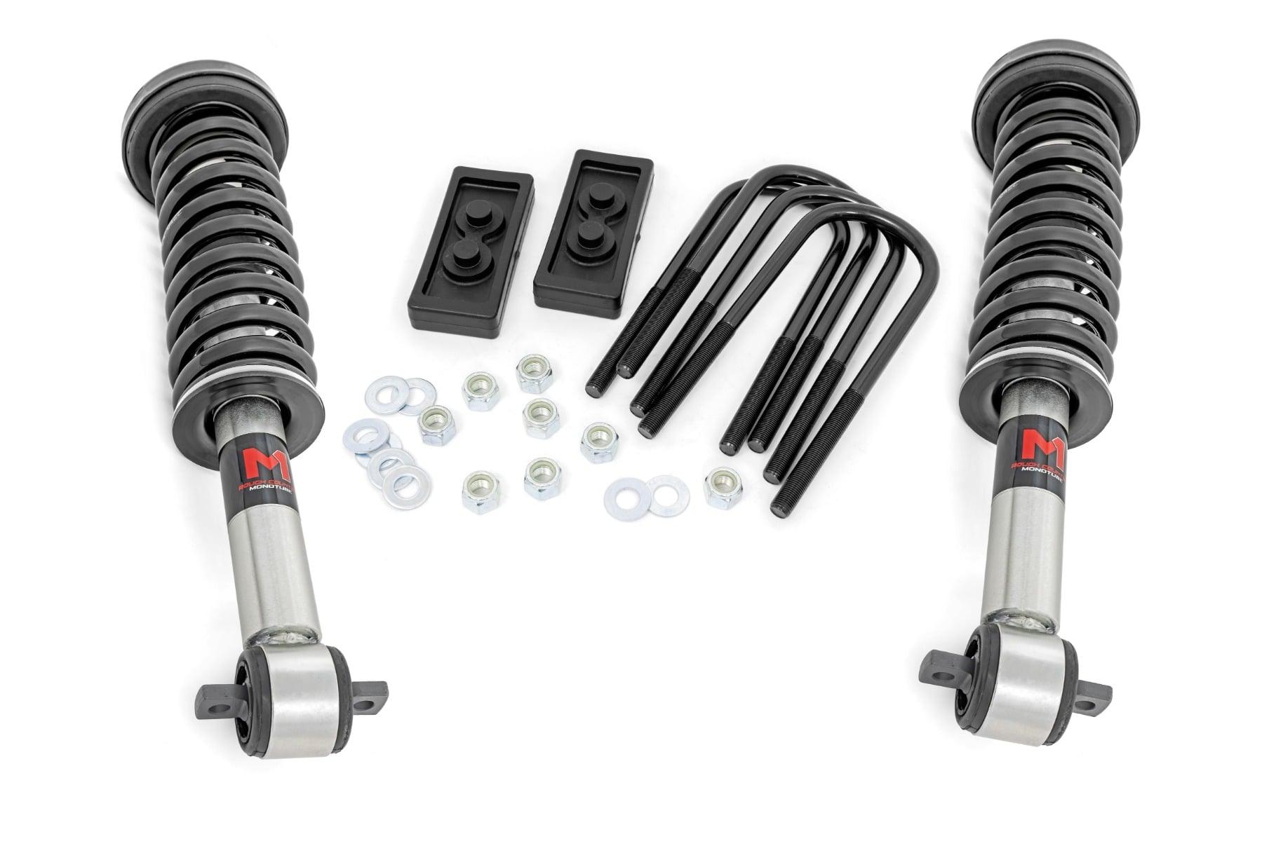 Rough Country 2.5 Inch Lift Kit M1 Struts Ford F-150 Tremor 4WD (2021-2025) (2021-2025 F-150) - 510040