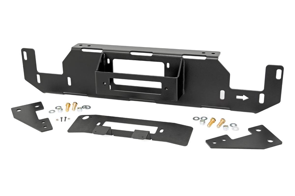 Rough Country Ford Hidden Winch Mounting Plate (15-20 F-150, V8) (2015-2020 F-150) - 51007