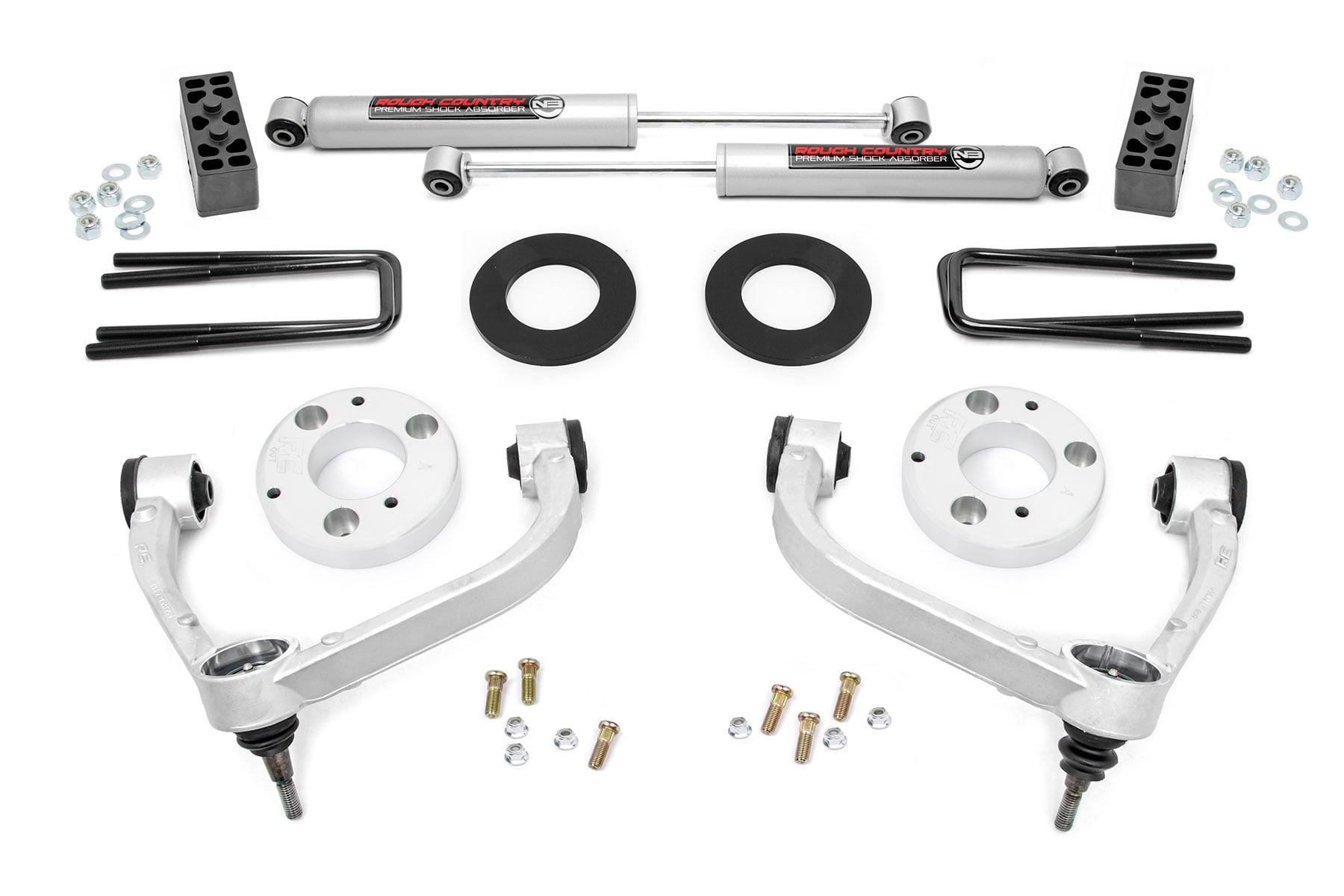 Rough Country 3in Ford Bolt-On Lift Kit (09-13 F-150 4WD) - 51013