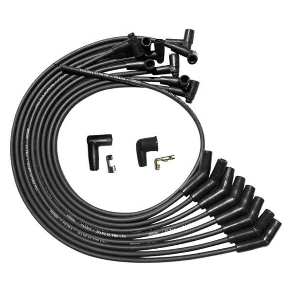 Moroso Wire Set Moroso Ultra Sbc Ovc Unsleeved 135 Deg Plug 90 Hei, Black Wire - 51027