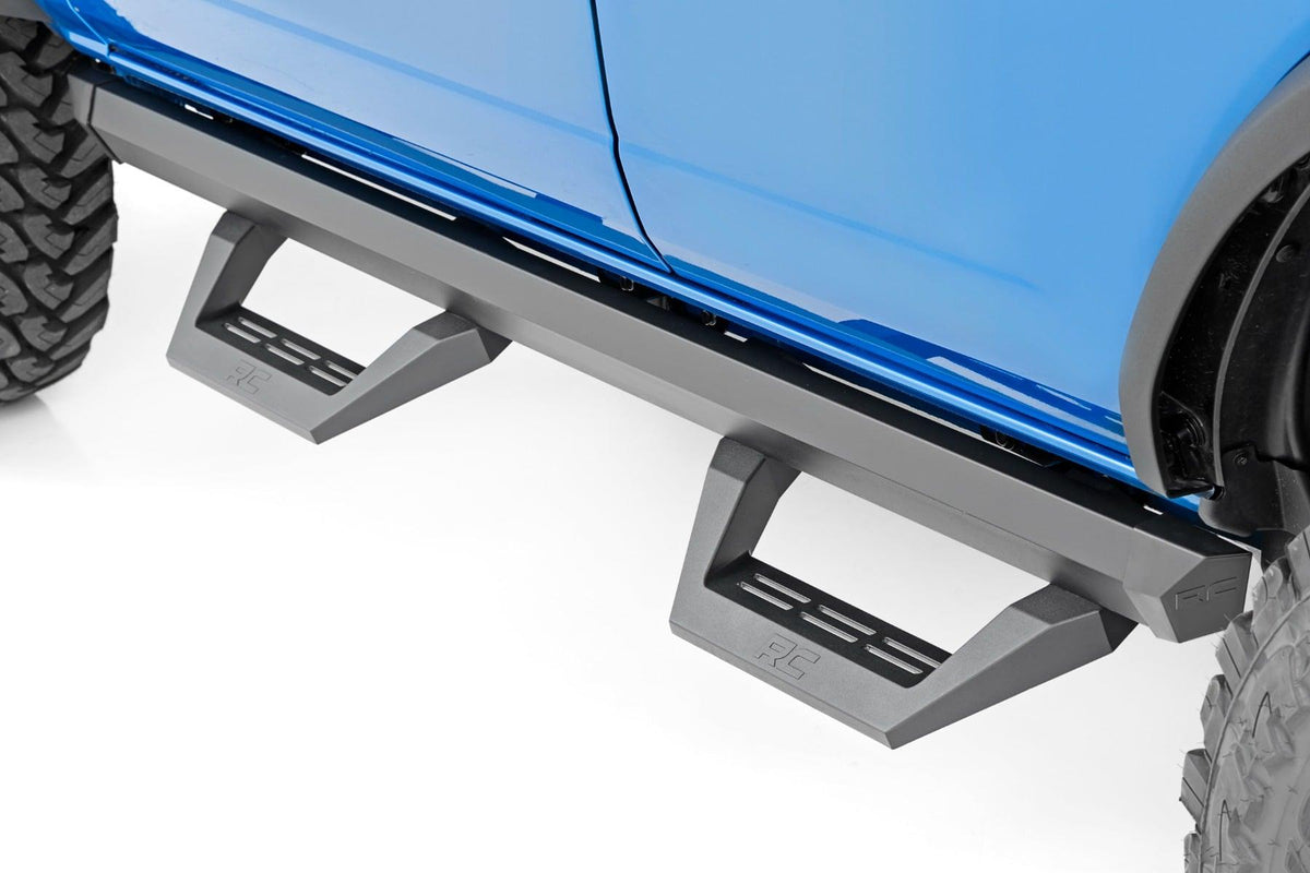 Rough Country SRX2 Adjustable Aluminum Step (2021-2025 Ford Bronco 4-Door) - 51029