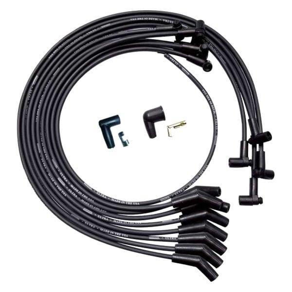 Moroso Wire Set Moroso Ultra Sbc Under The Header Unslleved, Black Wire - 51030