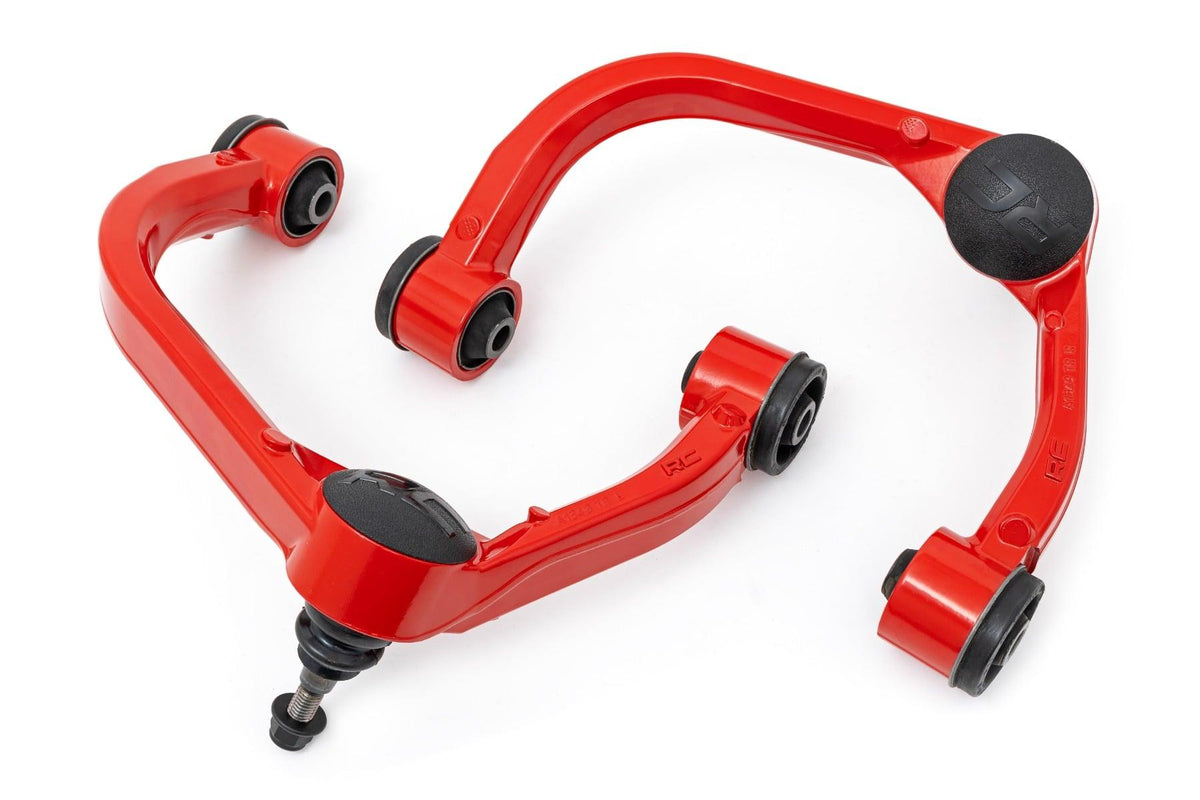 Rough Country Red Forged Upper Control Arms 2.5-3.5 Inch Lift Ford F-150 4WD (04-20) (2004-2020 F-150) - 51036RED