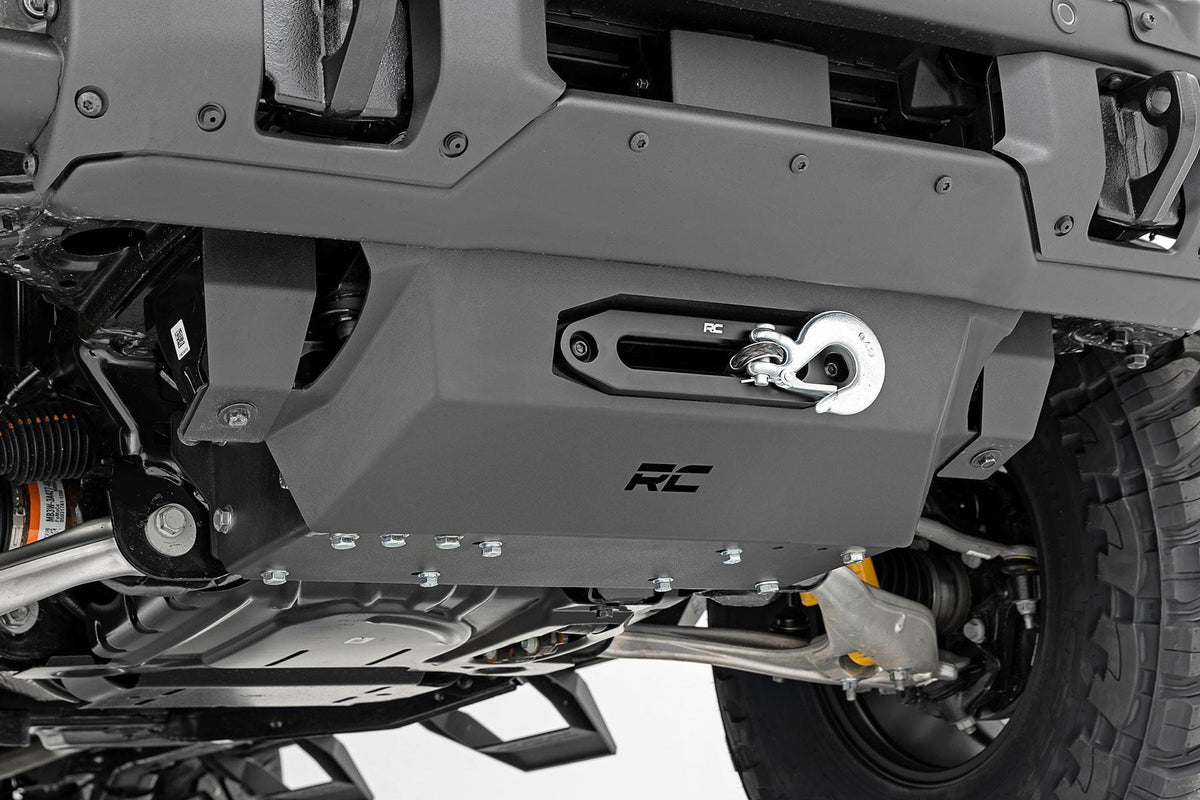 Rough Country Hidden Winch Mount (2021-2025 Ford Bronco 2.7L) - 51065