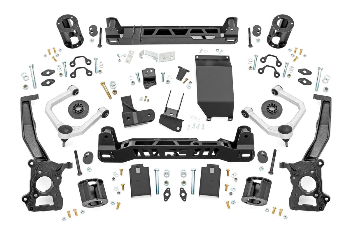 Rough Country 7in Lift Kit (2021-2025 Ford Bronco 4 Door Base) - 51083