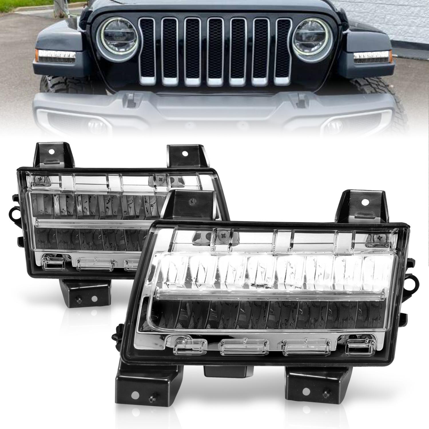 ANZO Turn Signal Light Assembly (2018-2021 Gladiator, Wrangler) - 511086