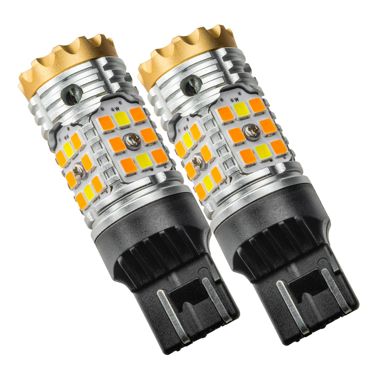 Oracle Lighting 7443-Ck Led Switchback High Output Can-Bus Led Bulbs, Amber/White - 5111-023