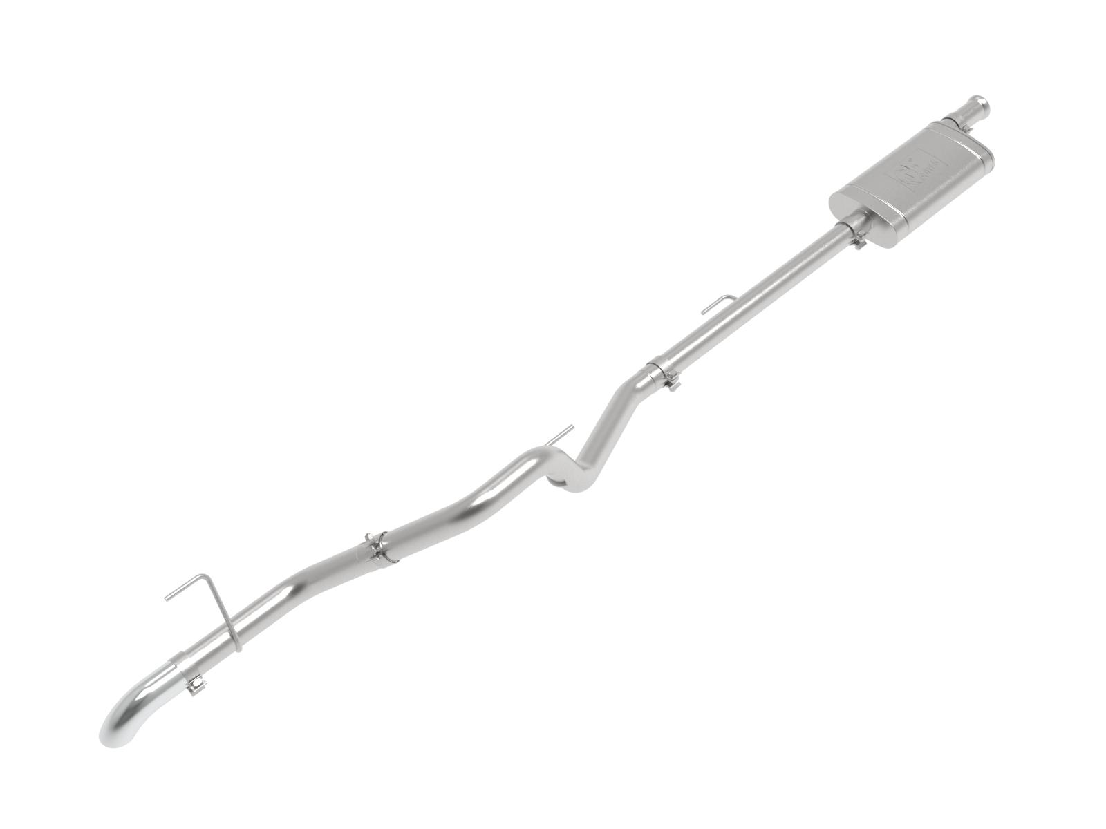 AFE Apollo GT Series 2-1/2 IN 409 Stainless Steel Cat-Back Hi-Tuck Exhaust System (Jeep Gladiator (JT) 2020 V6-3.6L) - 49-48088