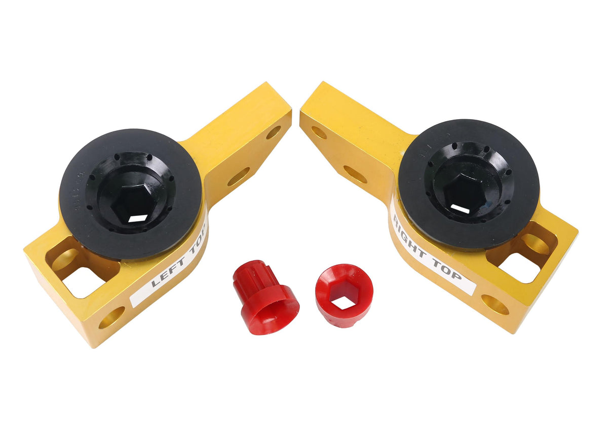 Whiteline Performance Control Arm Lower Inner Rear Bushing Adds +0.5Deg Caster + Anti-Lift Whiteline (2004-2018 A3 Quattro, A3, Passat, Jetta, Rabbit, GTI, Golf, Eos, TT, TT Quattro, S3, Tiguan, CC, TTS Quattro, Passat CC, TT RS Quattro, Golf R, Vento, Q3
