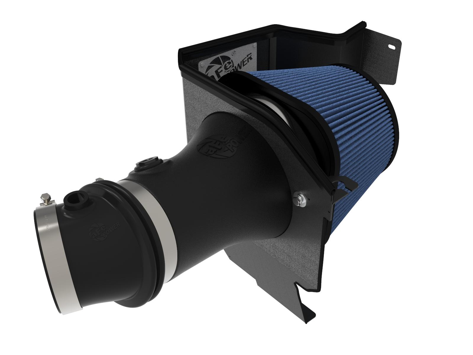AFE Magnum FORCE Stage-2XP Cold Air Intake System w/ Pro 5R Media Black (Dodge Challenger/Charger SRT Hellcat 17-20 V8-6.2L (sc) HEMI) - 54-12852R