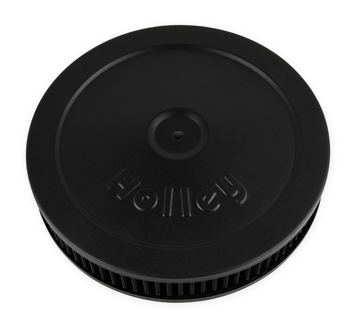 Holley Flat Base Air Cleaner 10" Black.  - 120-145B