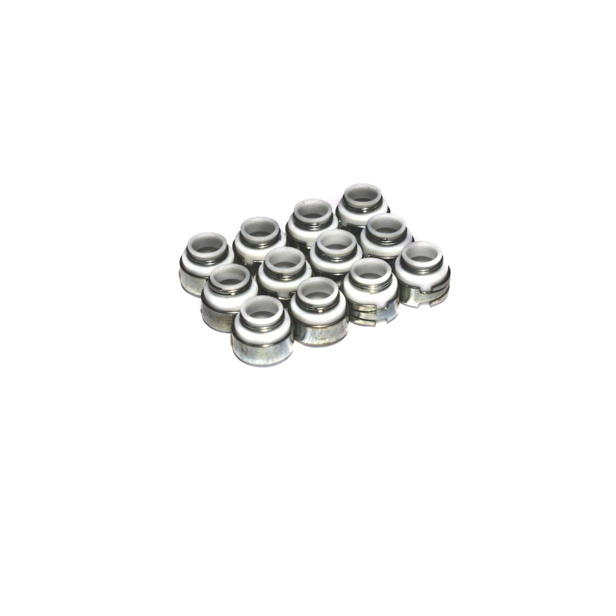 Comp Cams Set of 12 PTFE Valve Seals for .500" Guide Size, 3/8" Valve Stem - 512-12