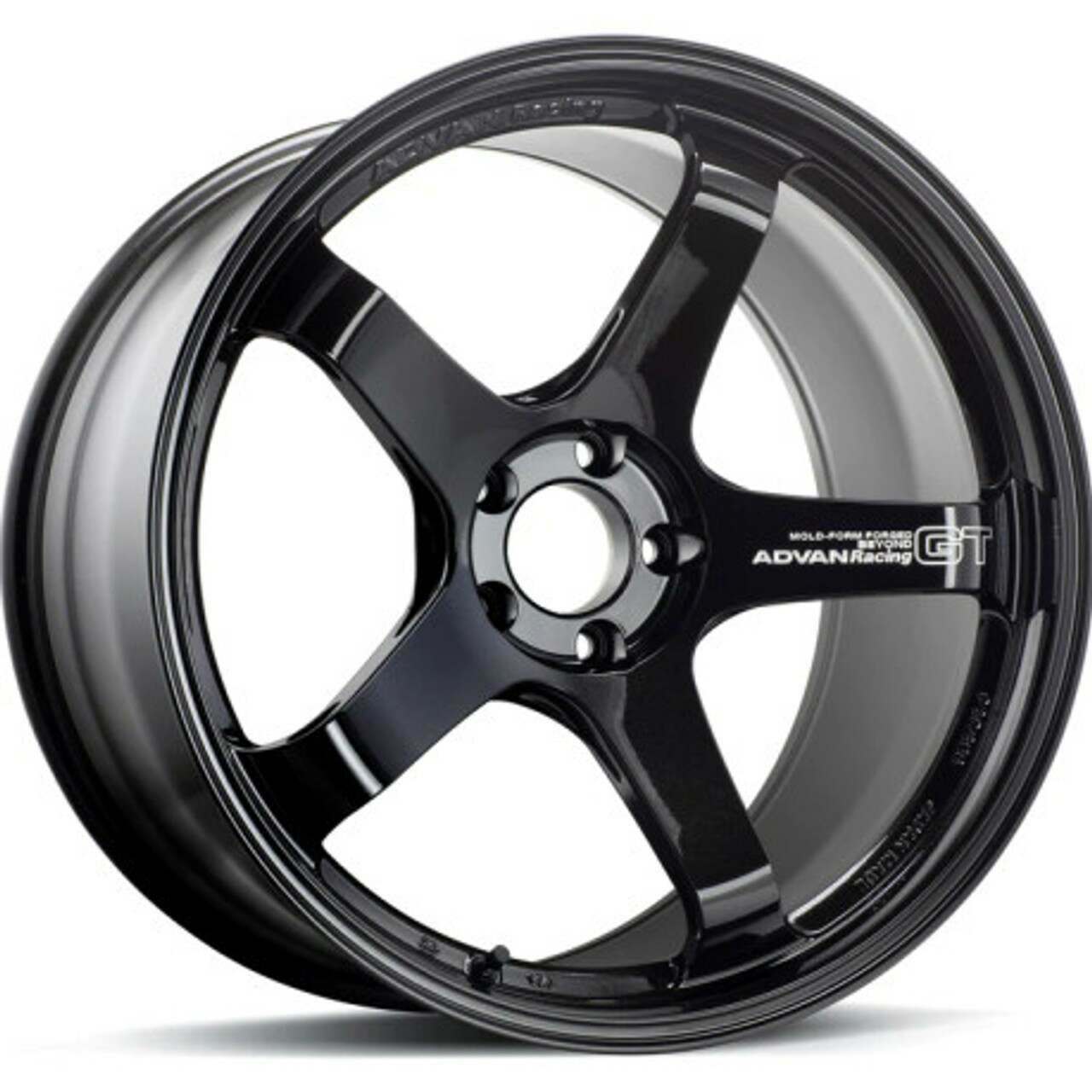 Advan GT Beyond 19x9.5 +22 5-120 Racing Titanium Black Wheel - YAQB9J22WTB