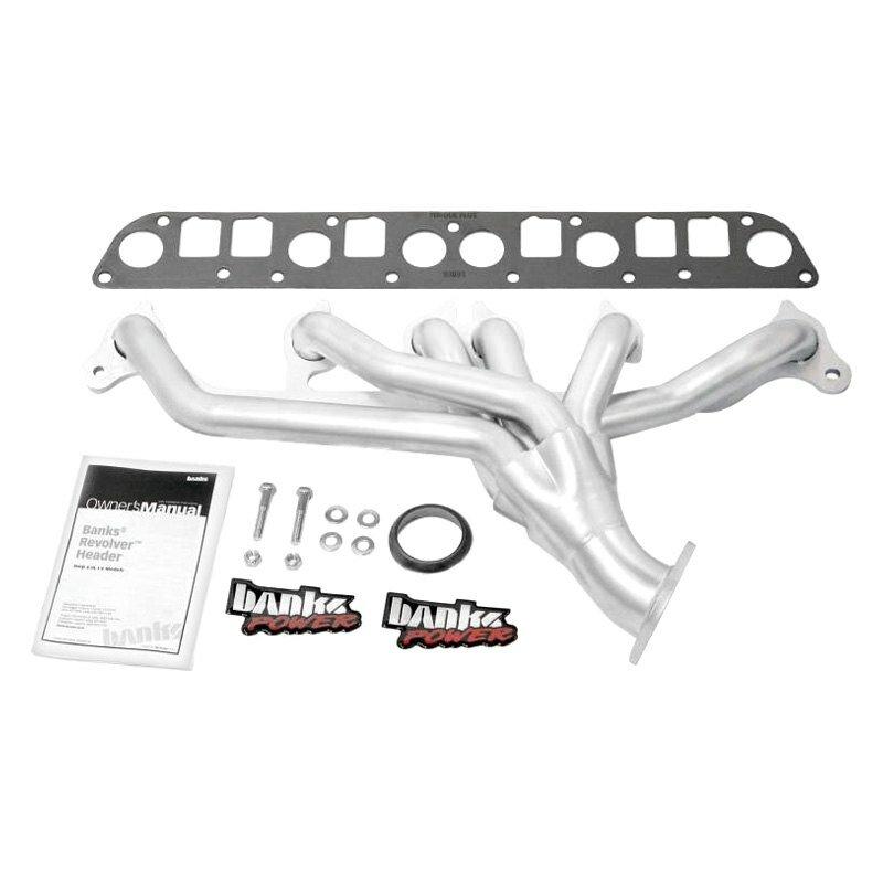 Banks Power Exhaust Header System Revolver Exhaust Header With Hardware 1991-1999 Jeep 4.0 Wrangler, 1991-1998 Cherokee - 51327