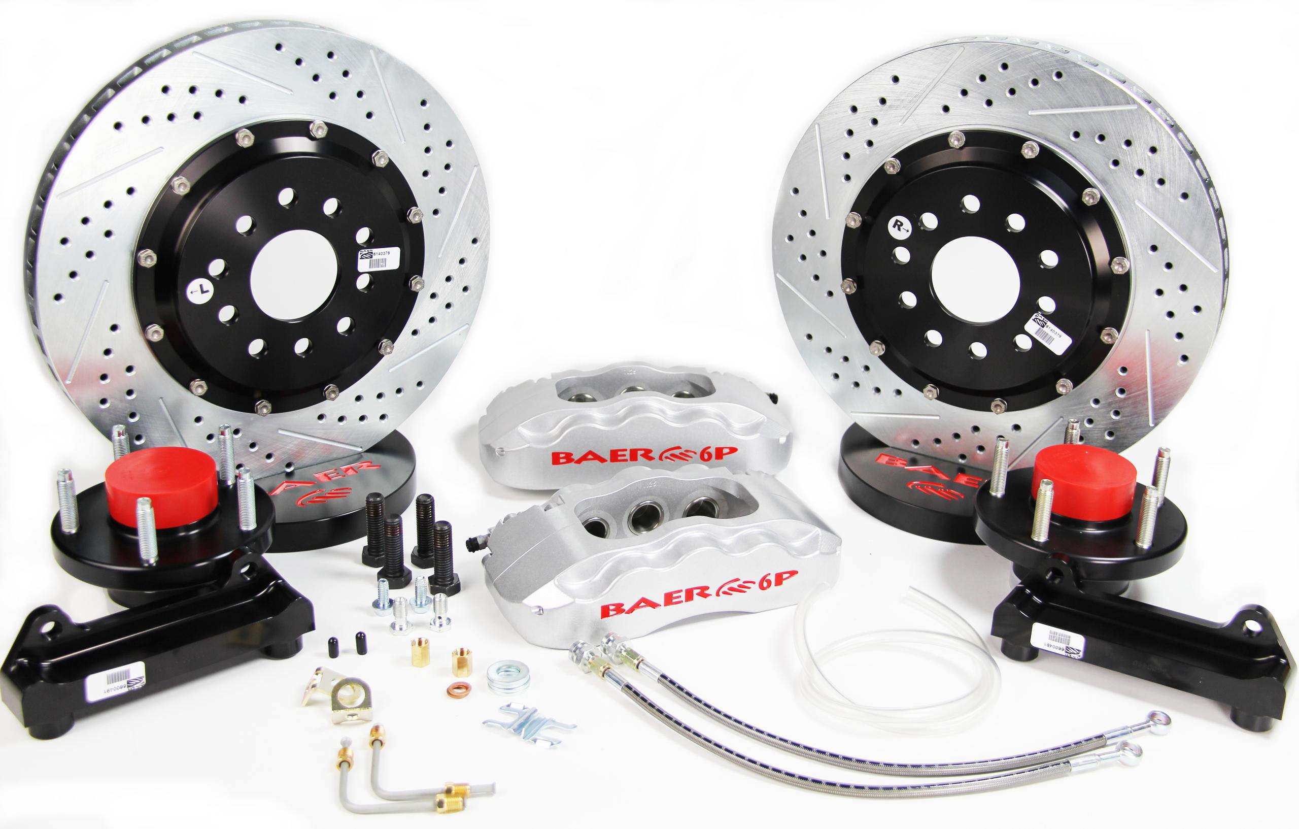 Baer Pro+ Brake System Front (1965-1966 Mustang) - 4301506S