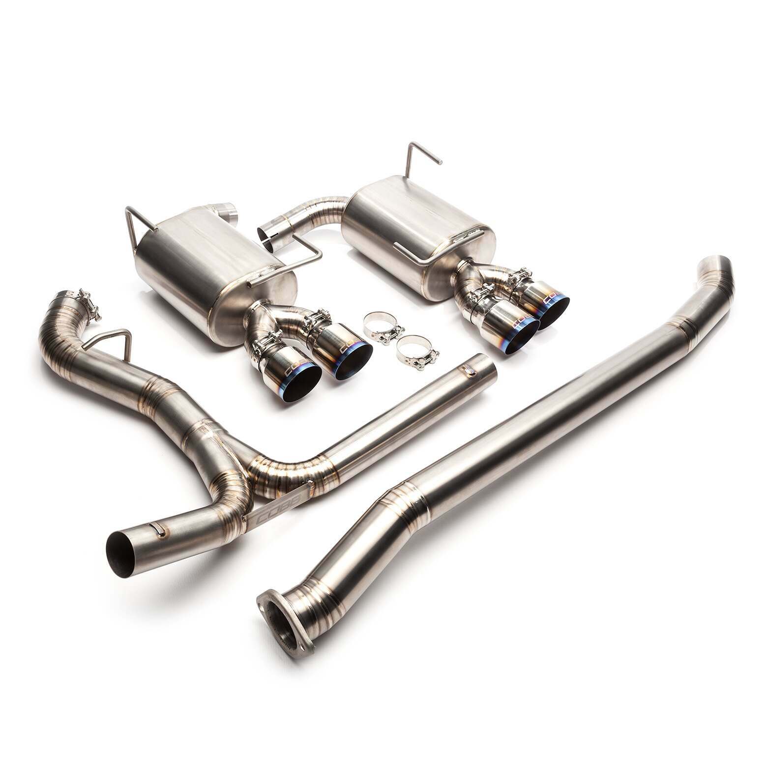 Cobb Subaru Titanium 3" Cat-Back Exhaust 2011-2021 WRX Sedan / 2011-2021 STI Sedan - 515140