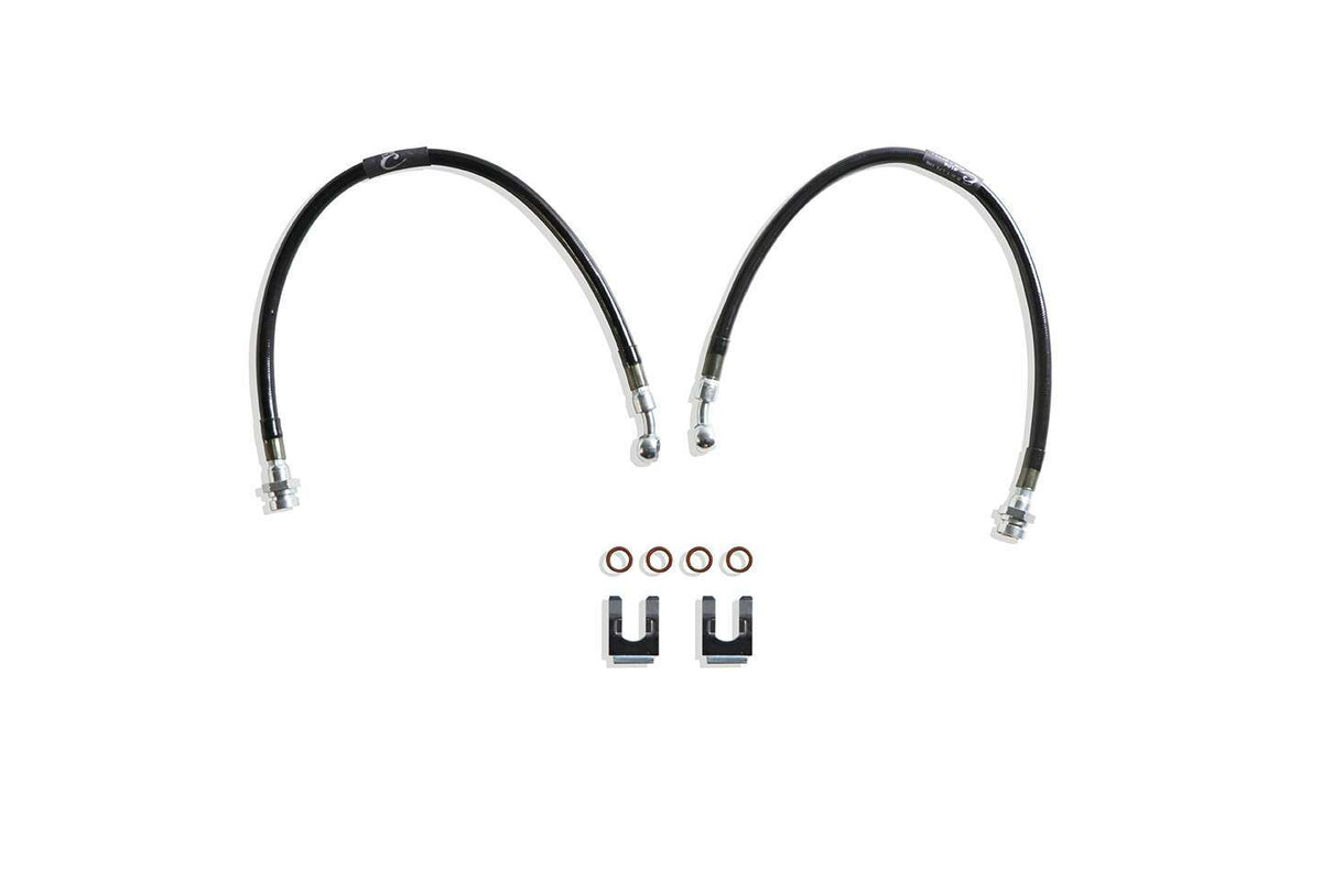 MaxTrac EXTENDED BRAKE LINES (FRONT) (2004-2024 TITAN (NON XD)) - 515300