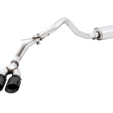 AWE 0FG Exhaust with BashGuard DUAL BLACK TIPS (2019-2021 Ranger) - 3015-23064