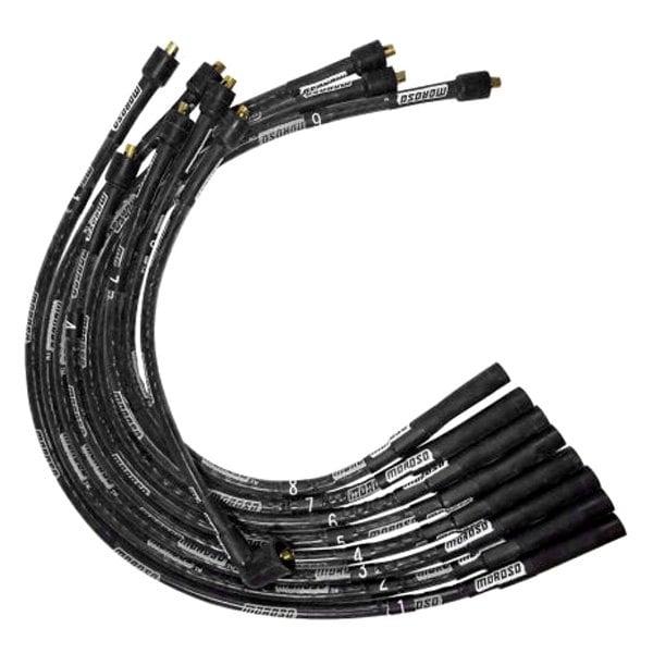 Moroso Wire Set Moroso Ultra Sb Chrysler Mopar Sleeved Black Str  Non Hei, Str Plug - 51556