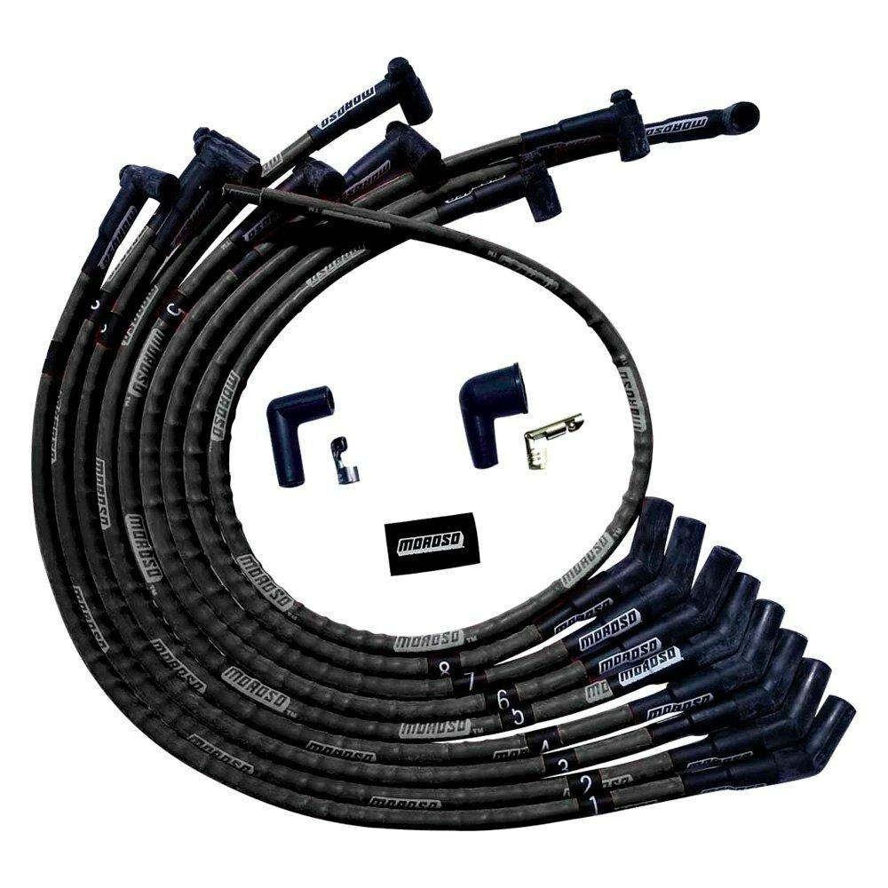 Moroso Wire Set Moroso Ultra Sb Ford Sleeved 135 Plug Hei Black - 51570