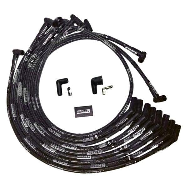 Moroso Wire Set Moroso Ultra Sb Ford 351W 135 Plug Hei Dist Sleeved Black - 51572