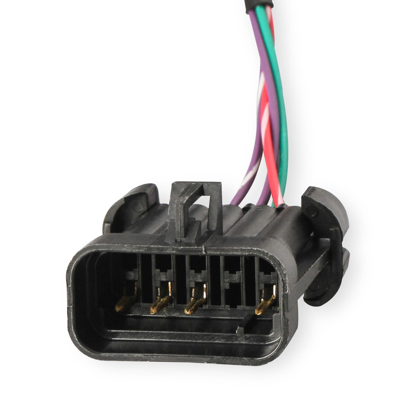 Black Chevy Small / Big Block Dual Sync Distributor.  - 23753