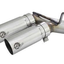 AFE 49-43128-P Rebel Series 3 IN to 2-1/2 IN Stainless Steel Cat-Back Exhaust System w/ Polished Tip (Ford F-150 2021-2024 V6-2.7 TT / 3.5L TT / V8-5.0L)