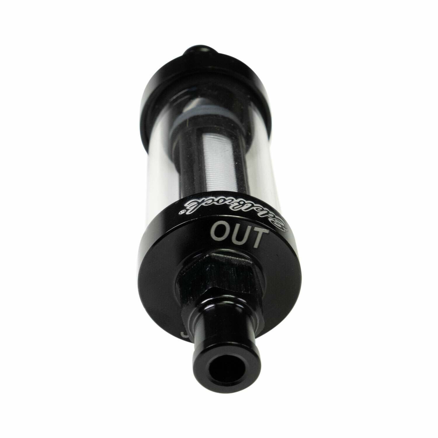 Edelbrock 3/8 Clear View Fuel Filter (Universal for carbureted vehicles) - 8748