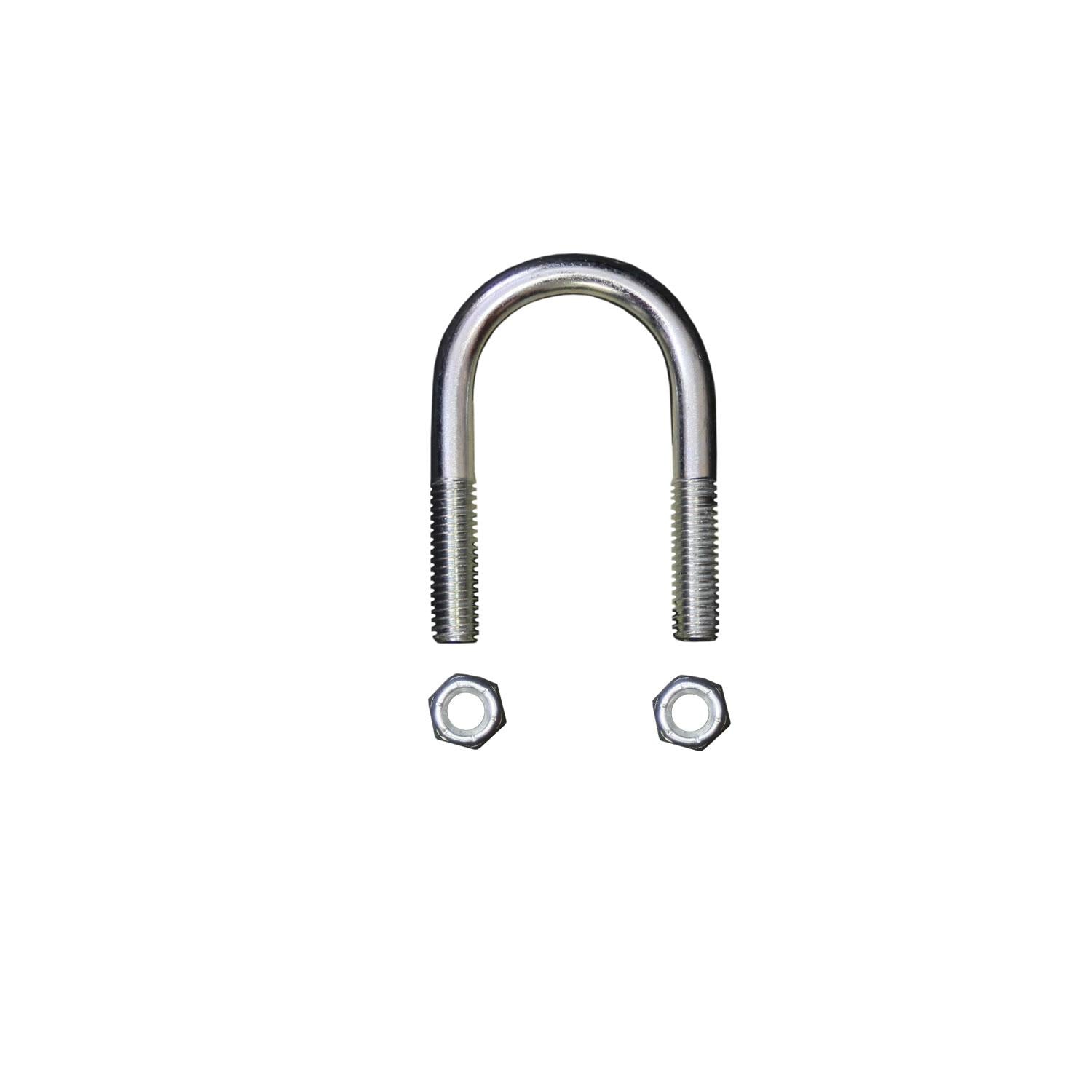 Skyjacker U-Bolt Round 0.3125 Inch Diameter 1.25 Inch DI Width 1.75 Inch ID Length Incl. Nuts - 516X114X134