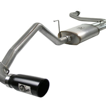 AFE MACH Force-Xp 2-1/2 IN to 3 IN 409 Stainless Steel Cat-Back Exhaust w/ Black Tip (2004-2015 Titan, Titan, Titan, Titan, Titan) - 49-46102-B