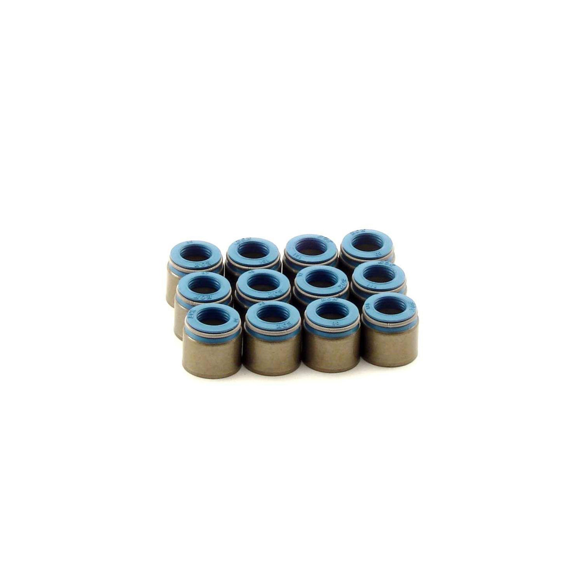Comp Cams Set of 12 Metal Body Viton Valve Seals for .500" Guide Size, 11/32" Valve Stem - 517-12