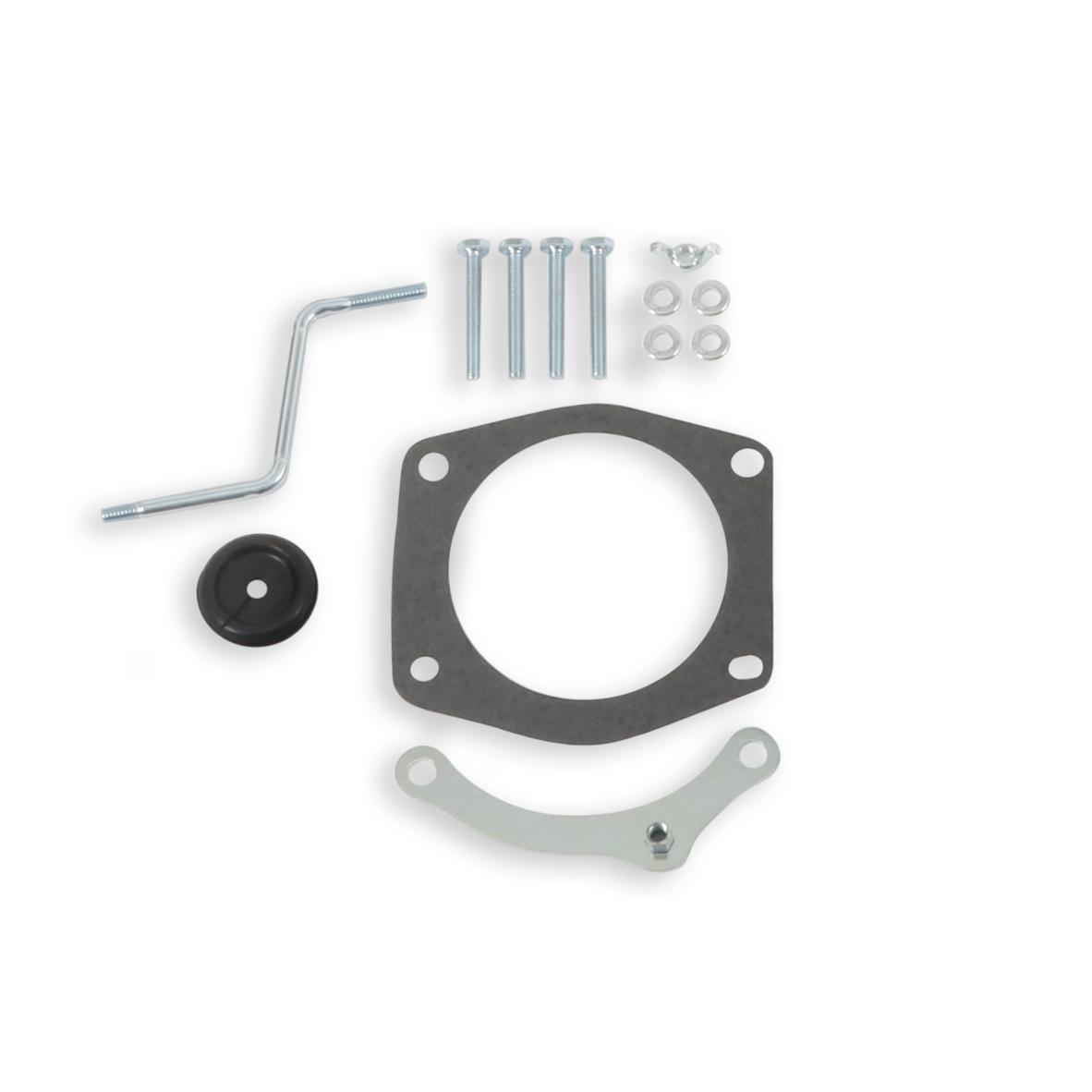 Holley RetroFilter Drive-By-Wire Air Cleaner - 14-Inch Diameter
 - Dual Snorkel - Chrome - 120-520