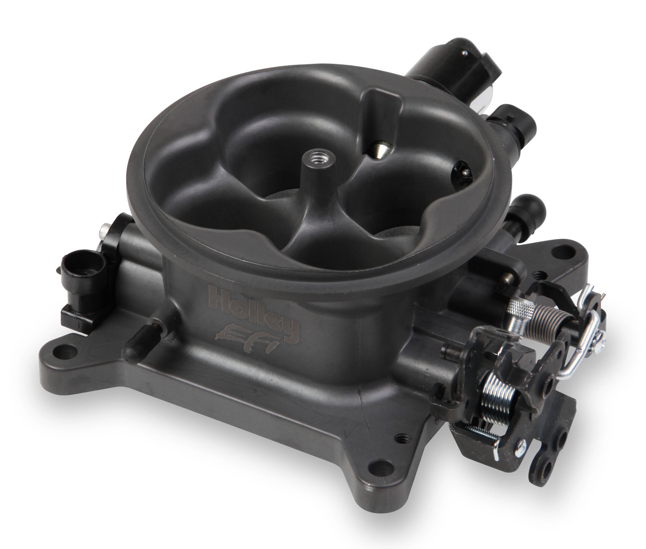 Holley Efi 112-587 Mpfi Throttle Body -  Hard Core Gray