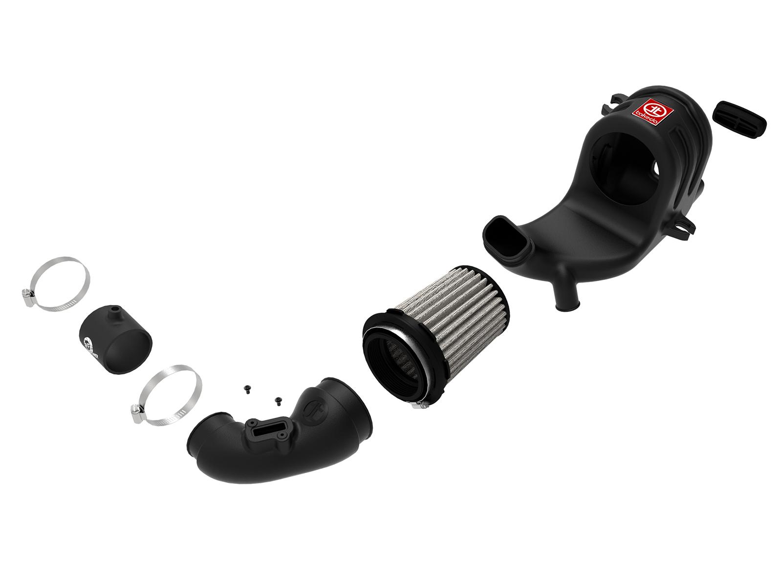 AFE Takeda Momentum Cold Air Intake System w/ Pro DRY S Media (2015-2020 Fit) - 56-70001D