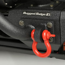 Rugged Ridge D-Ring Shackle Kit 7/8 Inch Red Steel Pair - 11235.13